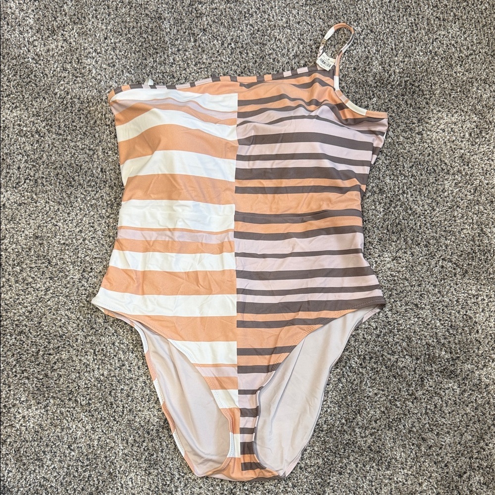 Aerie NWT One-Shoulder Swimsuit